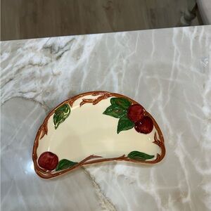 Franciscan Apple Crescent Salad Plate or Bone Dish